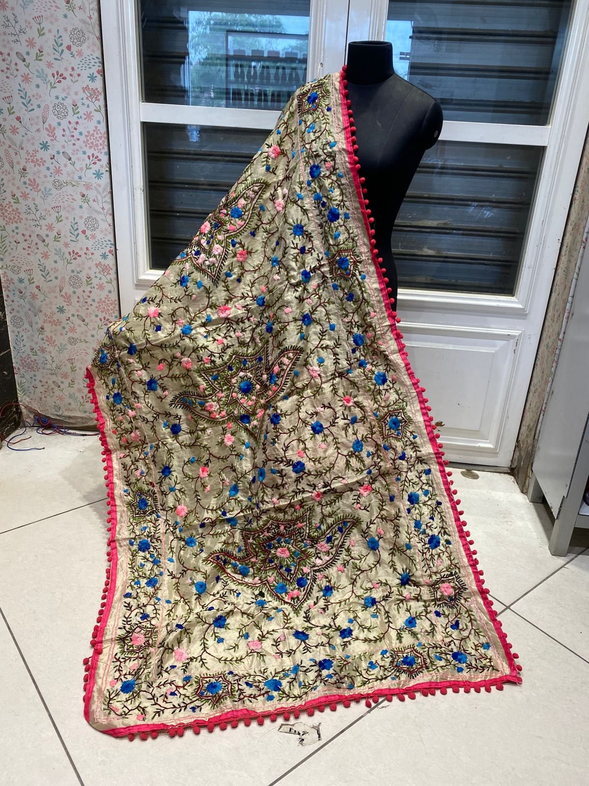 Pompom Duppata